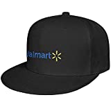REGIDREAE Snapback Walmart Inc. Flat Bill Baseball Cap Printed Travel Hat for Adult