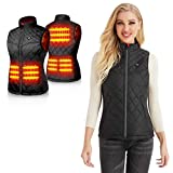 Heated Vest Electric Heating Jacket Waistcoat for Men Women with Battery USB
