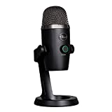 Blue Yeti Nano Premium Condenser USB Microphone with Multiple Pickup Patterns & No-Latency Monitoring for Recording and Streaming on PC & Mac - Blackout