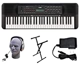 Yamaha PSR-E273 PKS 61-Key Premium Keyboard Pack with Power Supply, X-Style Stand, and Headphones (YAM PSRE273