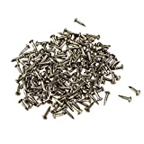 uxcell Small Tiny Nails 1.2x6mm(DXL) for Wooden DIY Decorative Pictures Boxes Household Accessories Bronze Tone 200pcs