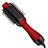 Revlon One-Step Hair Dryer and Volumizer Hot Air Brush, Red