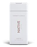 NATIVE Body Wash - Coconut & Vanilla 11.5 oz (340ml) - 2-PACK
