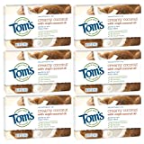 Tom's of Maine Natural Beauty Bar Soap, Creamy Coconut With Virgin Coconut Oil, 5 oz. 6-Pack