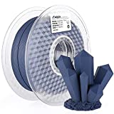 AMOLEN Matte Filament Navy Blue, PLA Filament 1.75mm,3D Printer Filament +/- 0.03mm,1kg/2.2lbs