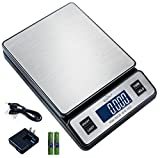 Weighmax W-2809 90 LB X 0.1 OZ Durable Stainless Steel Digital Postal Scale, Shipping Scale With AC adapter, 1 Pack