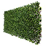 3rd Street Inn Gardenia Leaf Trellis 4-Pack - Bamboo Greenery Panel - Boxwood and Ivy Privacy Fence Substitute - DIY Flexible Fencing (Gardenia)