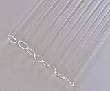 Pack of 10 Glass Tubing, 12 Inch Long, Borosilicate Glass, Mixed Size 4mm, 6mm,8mm, 10mm, 12mm