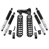 ReadyLift 46-2729 2.5'' Coil Spring Front Lift Kit with Bilstein Front and Rear Shocks and Front Track Bar Bracket