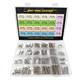 Compression Springs NEWST Spring Assortment Kit | 24 Different Sizes 240 Piece Stainless Steel Spring Assortment with Case | 10~30mm(0.39" to 1.18") Length,5~7.5mm(0.2" to 0.3") OD