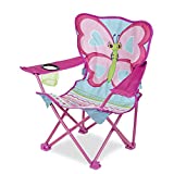 Melissa & Doug Sunny Patch Cutie Pie Butterfly Folding Lawn and Camping Chair