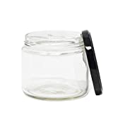 nicebottles Clear Glass Salsa Jars, 12 Oz - Case of 12