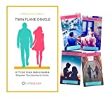 Twin Flame Oracle Deck. 77 Cards for Love Relationships and Soul Connections. Love Oracle Cards. Twin Flame and Soulmate Love Messages.