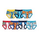 Nickelodeon Handcraft Little Boys' Toddler Paw Patrol Brief (Pack of 7), Assorted, 2/3T