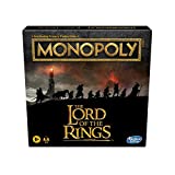 MONOPOLY: The Lord of The Rings Edition Board Game Inspired by The Movie Trilogy, Play as a Member of The Fellowship, for Kids Ages 8 and Up (Amazon Exclusive)