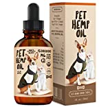 Charlie Buddy - Hmp Oil for Dogs Cats - Hi and Jint Supprt and Skin Halth - Anxity, Clm, Pin - Omega 3, 6, 9 and Vitmins B, C, E
