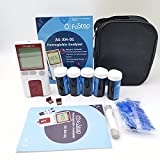 1pc Healthcaretuye Hemoglobin Meter Hemoglobin Test Meter Kit Hemoglobin Analyzer Anemia Monitor + 125pcs Test Strips + 125pcs Lancets