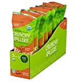 Friendly Grains - Crunchy Rollers - Organic Rice Snacks - Caramel Sea Salt (8 packs of 2)