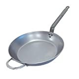 de Buyer - Mineral B Frying Pan - Nonstick Pan - Carbon and Stainless Steel - Induction-ready - 12.5"