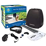 PetSafe Stay & Play Wireless Fence with Replaceable Battery Collar – Covers up to 3/4 Acre – For Dogs & Cats over 5 lb – Waterproof Collar with Tone & Static – From Parent Company of INVISIBLE FENCE