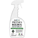 Bed Bug & Mite Killer Spray by Premo Guard 24 oz  Fast Acting Bed Bug Treatment  Stain & Scent Free  Child & Pet Safe  Best Extended Protection  Natural & Non Toxic Formula
