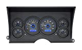 Dakota Digital 88 - 94 Chevy / GMC Pickup Truck Analog Dash Gauges Carbon Fiber Blue VHX-88C-PU-C-B