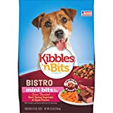 Kibbles 'N Bits Bistro Oven Roasted Beef Flavor Small Breed Mini Bits Dry Dog Food, 3.5 Lb (Pack Of 4)