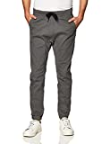 Southpole mens Basic Stretch Twill Jogger - Reg and Big & Tall Sizes Casual Pants, Dark Grey, XX-Large US