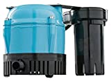 Little Giant 550521 205 GPH Shallow Condensate Removal Submersible Pump for Air Conditioner Drain Pan or Reservoir, Dehumidifier.25