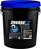 Red and Tacky Lithium Grease Pail | Wheel Bearing | High Temp | Axle | Automotive | 5th Wheel | Tractor | Trailer Hitch | Ball Joint | Marine | Motorcycle | Hinges | 35 LB Bucket | NLGI 2 | HeavyDuty