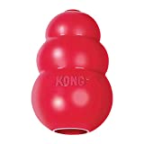 KONG - Classic Dog Toy, Durable Natural Rubber- Fun to Chew, Chase and Fetch - for Small Dogs