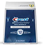 Crest 3D Whitestrips Professional White Teeth Whitening Kit, 20 Treatments, 20Count