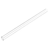 uxcell Polycarbonate Rigid Round Clear Tubing 17mm(0.67 Inch) IDx20mm(0.79 Inch) ODx305mm(1Ft) Length Plastic Tube