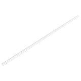 uxcell 2pcs Clear Rigid Tubing 5mm(3/16'') ID x 6mm(1/4'') OD x 1.64Ft Length Round Plastic Polycarbonate Tube