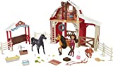 Spirit Untamed Ultimate Barn Playset, Lucky Doll (7-in) Spirit Horse with Color Change (8-in) Extra Horse, Barn, Paddock and Multiple Storytelling Accessories, Great Gift [Amazon Exclusive]