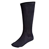 Terramar womens Thermasilk Sock Liner, Black, 9 11 US