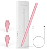 Stylus Pen for ipad,with Palm Rejection,Tilt,Magnetic Function, Active Pencil Compatible with (2018-2021) Apple iPad Pro (11/12.9 Inch) iPad 6th/7th/8th/9th Gen,iPad Mini 5th Gen,iPad Air 3rd/4rd Gen