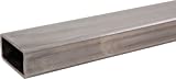 Unpolished (Mill) 1008-1010 Steel Rectangular Tube, 1" Height X 2" Width, 0.120" Wall Thickness, 8' Length