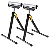 Single Roller Support Stand 132 Lbs Load Capacity, Twin Pack WK-RS004T