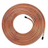 1/4 Brake Line Tubing Kit - Muhize Flexible Tube Line Roll 25 ft 1/4" for hydraulic brakes Fuel Transmission System