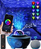 Galaxy Projector Star Projector, Sky Night Light for Bedroom, Room Decor for Kids and Adults, 8 in 1 Smart WiFi Music Star Lights with Remote Control, Work with Alexa, Google Assistant