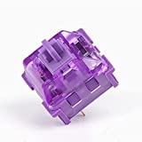 EPOMAKER AKKO CS Lavender Purple Tactile Switch, 35gf, 3 Pin Switch, 45 Pieces