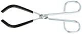 Humboldt H-23422 Cadmium Plated Beaker Tongs with Plastisol Coated Jaws for 50mL to 1,500mL Beakers, 9" Length