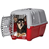 Midwest Spree Travel Pet Carrier | Hard-Sided Pet Kennel Ideal for Toy Dog Breeds, Small Cats & Small Animals | Dog Carrier Measures 19.1L x 12.5 W x 13H - Inches | Great for Short Trips to The Vet