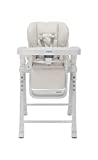 Inglesina Gusto HighChair - Fast and Easy Adjustable Baby High Chair for the Modern Family - Removable Tray Included {Cream}