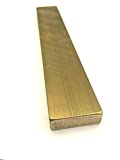 Brass Flat Bar Stock 3/8"(.375") x 1" x 6" C360 Extruded Rectangle Metal - 1pc