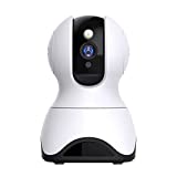 Pet Camera, Indoor Security Cam with 2-Way Talk Remote Live View, 2.4GHz WiFi,1080P Night Vision, Motion/Sound Detection, Works with Alexa for Home Baby Elder Surveillance