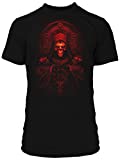 JINX Diablo II: Resurrected Blood to Spill Men's Gamer Graphic T-Shirt, Black, 2X-Large