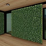 Patio Paradise 6' x 14' Faux Laurel Privacy Fence Screen with Mesh Back-Artificial Leaf Vine Hedge Outdoor Decor-Garden Backyard Decoration Panels Fence Cover