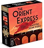 University Games | Classic Mystery Jigsaw Puzzle, Death on The Istanbul Express, 1,000 Piece Jigsaw Puzzle
